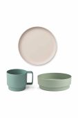 Обідній набір для дітей Liewood колір бірюзовий (2995094) Обідній набір для дітей Liewood колір бірюзовий (2995094)