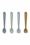 Набір столових приборів для дітей Liewood 2-pack колір блакитний (3187406)