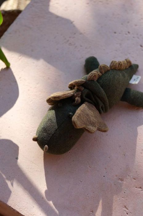 М'яка іграшка для немовлят Konges Sl?jd колір зелений (3012863) М'яка іграшка для немовлят Konges Sl?jd колір зелений (3012863)