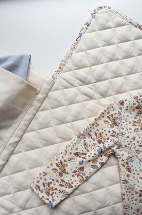 Килимок для сповивання немовлят Konges Sl?jd колір блакитний (2995146) Килимок для сповивання немовлят Konges Sl?jd колір блакитний (2995146)