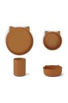 Обідній набір для дітей Liewood колір коричневий (3687041)