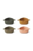 Дитяча миска Liewood 4-pack колір барвистий (3278638)