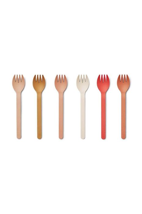 Дитячі виделки Liewood 6-pack колір помаранчевий (3684119) Дитячі виделки Liewood 6-pack колір помаранчевий (3684119)