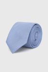 Шовковий галстук HUGO колір блакитний (2884994)