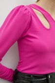 Блузка Gestuz жіноча колір рожевий однотонна (2869988) Блузка Gestuz жіноча колір рожевий однотонна (2869988)