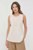 Топ Twinset колір бежевий Топ Twinset колір бежевий