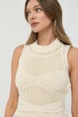 Топ Twinset колір бежевий Топ Twinset колір бежевий