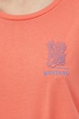 Бавовняна футболка Mustang колір помаранчевий (3314037) Бавовняна футболка Mustang колір помаранчевий (3314037)