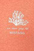 Бавовняна футболка Mustang колір помаранчевий (3299743) Бавовняна футболка Mustang колір помаранчевий (3299743)