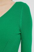 Светр Joop! жіноча колір зелений однотонна