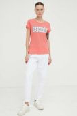 Бавовняна футболка Mustang колір рожевий (3317135)