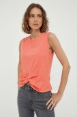 Бавовняний топ Mustang колір рожевий Бавовняний топ Mustang колір рожевий