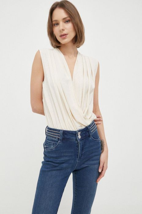 Pinko колір бежевий однотонна