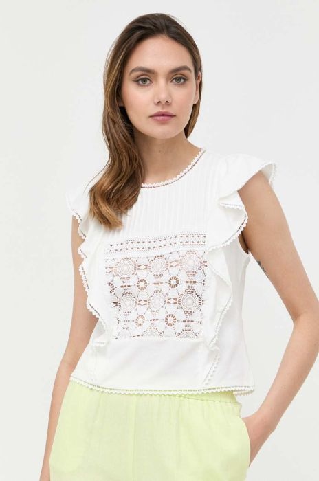 Футболка Morgan колір білий (3284554) Футболка Morgan колір білий (3284554)