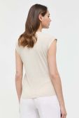 Футболка Morgan колір бежевий