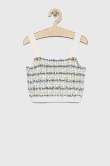 Дитячий топ Guess колір блакитний (3008274)