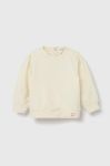 Кофта для немовлят United Colors of Benetton колір бежевий з принтом