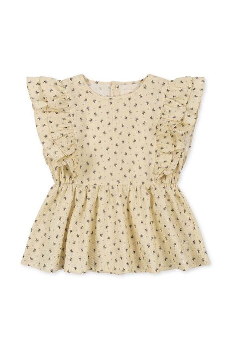 Дитяча блузка Konges Sl?jd колір бежевий візерунок (3172852) Дитяча блузка Konges Sl?jd колір бежевий візерунок (3172852)