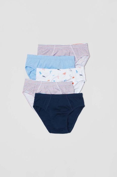 Дитячі бавовняні сліпи OVS колір блакитний