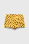 Дитячі шорти для плавання United Colors of Benetton колір жовтий (3278702)