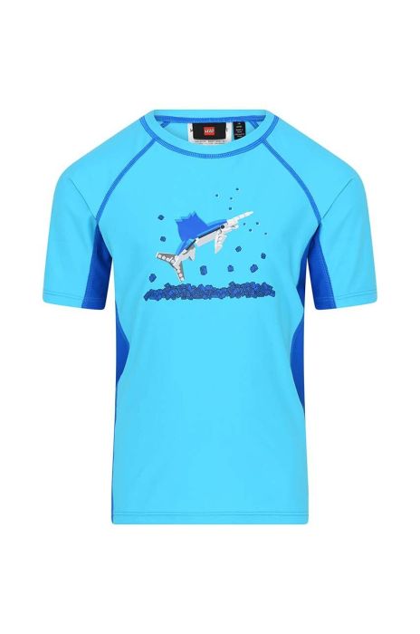 Дитячий купальний лонгслів Lego колір блакитний (3093763) Дитячий купальний лонгслів Lego колір блакитний (3093763)