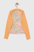 Дитячий купальний лонгслів Columbia Sandy Shores Printed LS Sunguard колір помаранчевий Дитячий купальний лонгслів Columbia Sandy Shores Printed LS Sunguard колір помаранчевий