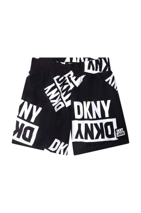 Дитячі шорти для плавання Dkny колір чорний (3089940) Дитячі шорти для плавання Dkny колір чорний (3089940)