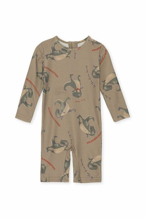 Дитячий купальник Konges Sl?jd колір бежевий (3030087) Дитячий купальник Konges Sl?jd колір бежевий (3030087)