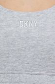 Бюстгальтер Dkny колір сірий однотонний Бюстгальтер Dkny колір сірий однотонний