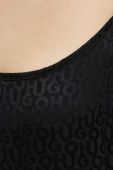 Піжамний топ HUGO колір чорний Піжамний топ HUGO колір чорний