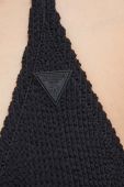 Купальний бюстгальтер Guess колір чорний м'яка чашечка (3190194)