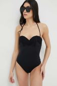 Купальник Guess колір чорний ущільнена чашечка