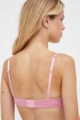 Бюстгальтер Guess колір рожевий мереживо однотонний (3535039)