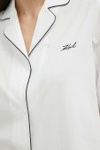 Піжама Karl Lagerfeld жіноча колір білий Піжама Karl Lagerfeld жіноча колір білий
