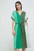 Пляжна сукня Dkny жіноча колір зелений
