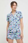 Піжама Kate Spade жіноча колір блакитний (3172902) Піжама Kate Spade жіноча колір блакитний (3172902)