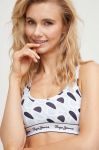 Бюстгальтер Pepe Jeans візерунок колір блакитний Бюстгальтер Pepe Jeans візерунок колір блакитний