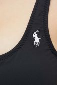 Купальний бюстгальтер Polo Ralph Lauren колір чорний злегка ущільнена чашечка (2999379)