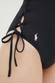 Купальник Polo Ralph Lauren колір чорний злегка ущільнена чашечка Купальник Polo Ralph Lauren колір чорний злегка ущільнена чашечка