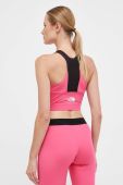 Спортивний бюстгальтер The North Face Mountain Athletics колір рожевий Спортивний бюстгальтер The North Face Mountain Athletics колір рожевий