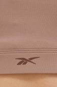 Бюстгальтер для йоги Reebok Long Line колір бежевий однотонний Бюстгальтер для йоги Reebok Long Line колір бежевий однотонний
