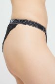Труси Emporio Armani Underwear колір чорний прозоре