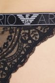 Труси Emporio Armani Underwear колір чорний прозоре
