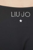 Роздільний купальник Liu Jo колір чорний злегка ущільнена чашечка