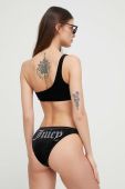 Роздільний купальник Juicy Couture Jocelyn Diamente колір чорний м'яка чашечка