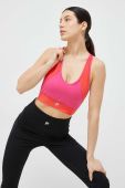 Спортивний бюстгальтер Fila Revere колір рожевий візерунок