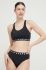 Роздільний купальник Fila Salinas колір чорний м'яка чашечка
