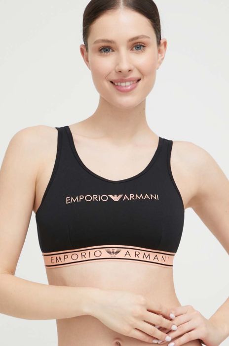 Бюстгальтер Emporio Armani Underwear колір чорний Бюстгальтер Emporio Armani Underwear колір чорний