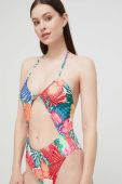 Суцільний купальник United Colors of Benetton м'яка чашечка колір барвистий Суцільний купальник United Colors of Benetton м'яка чашечка колір барвистий