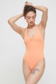 Двосторонній суцільний купальник United Colors of Benetton колір рожевий м'яка чашечка Двосторонній суцільний купальник United Colors of Benetton колір рожевий м'яка чашечка
